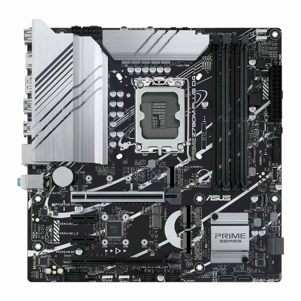 ASUS PRIME Z790M-PLUS D4 DDR4 PCIe 5.0 MicroATX Open Box Motherboard